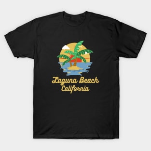 Laguna Beach California Sunset T-Shirt